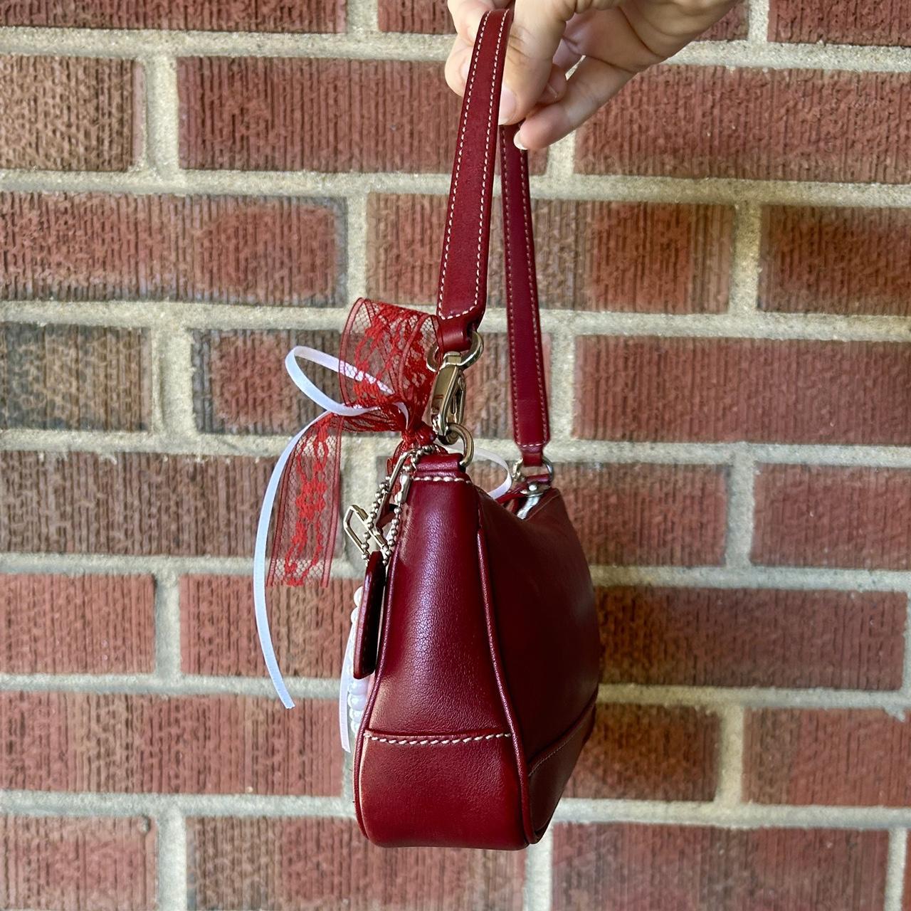 coach demi hampton leather shoulder bag 💄