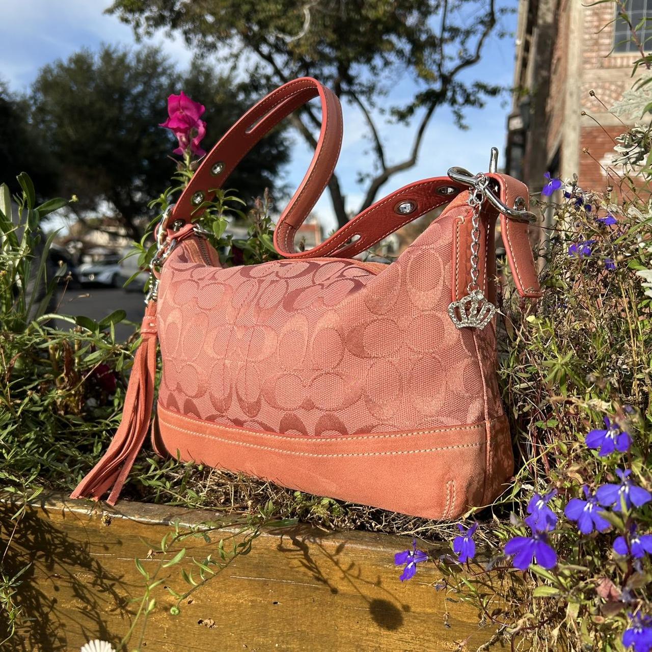 coach demi hampton monogram baguette 🎀