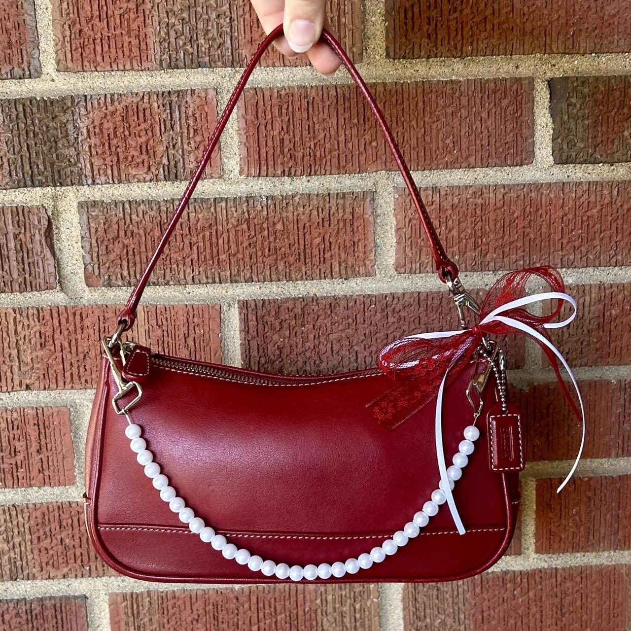 coach demi hampton leather shoulder bag 💄