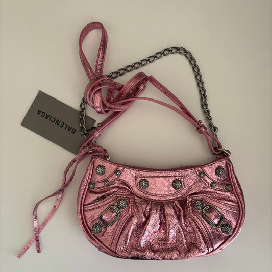 Balenciaga Le Cagole Mini leather shoulder bag