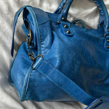 PREOWNED VINTAGE BALENCIAGA ‘FIRST’ CITY BAG