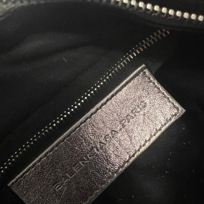 RARE BALENCIAGA METALLIC SILVER CITY BAG