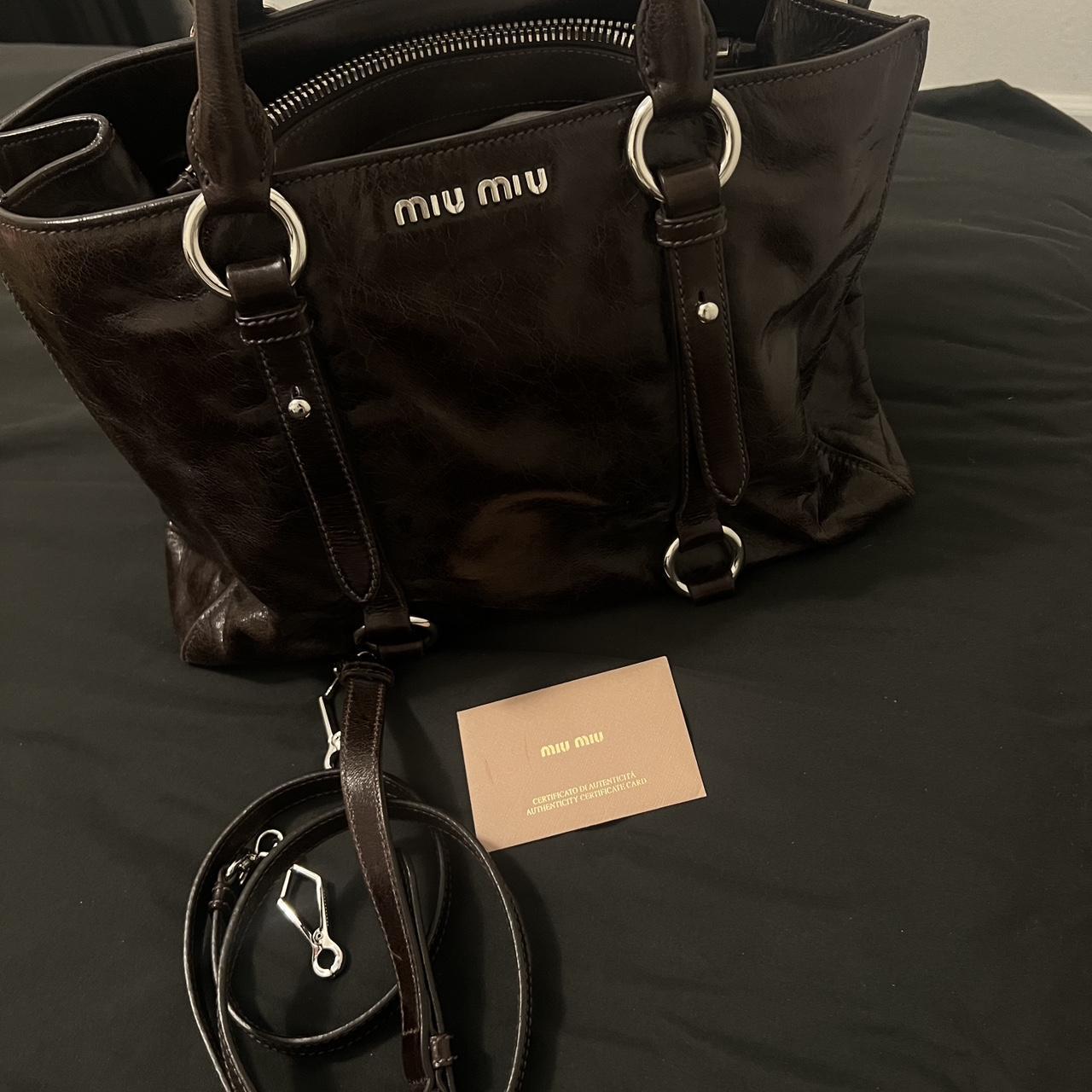 Miu Miu Dreamy leather bag